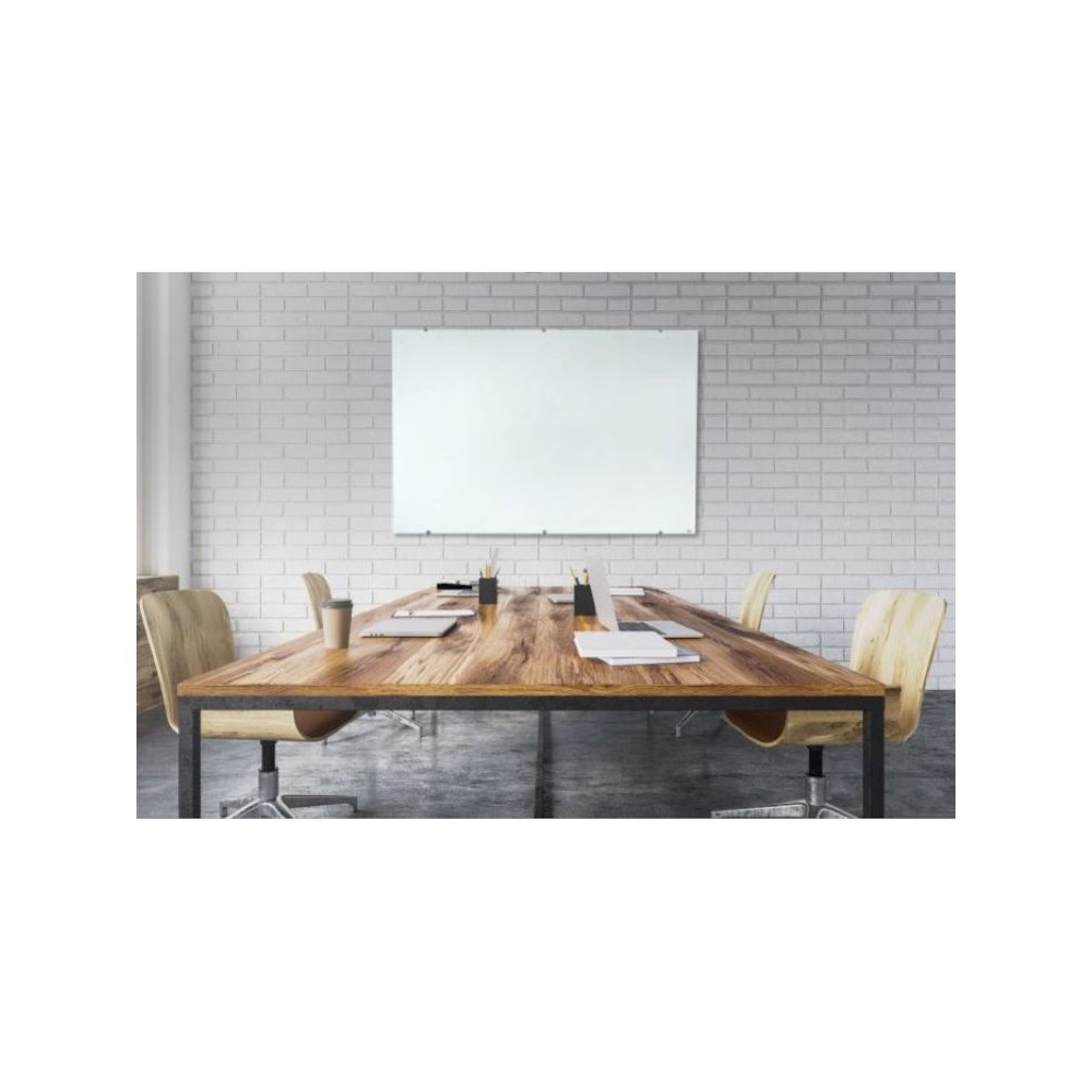 60 x 40 Magnetic Wall-Mounted Glass Board. Picture 2