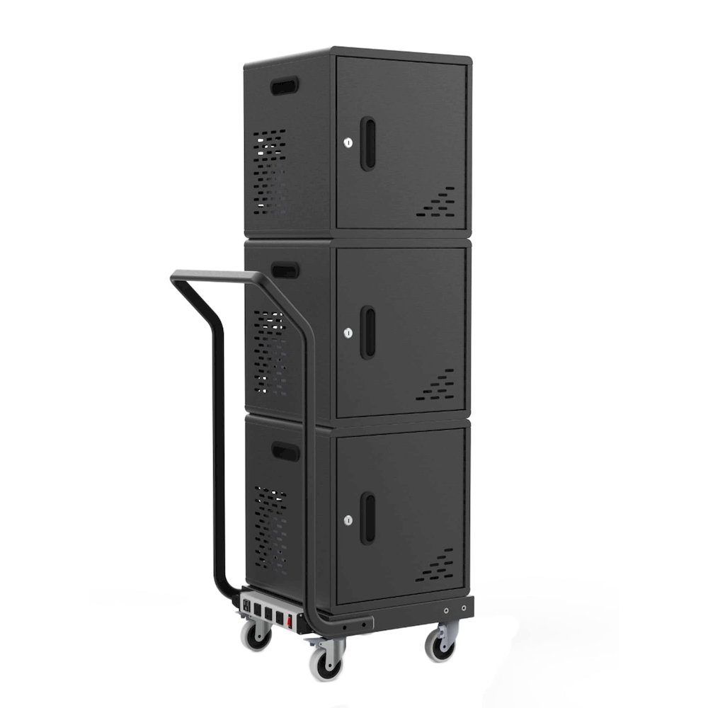 3 Modular Charging Cabinets w/Single Platform. Picture 1