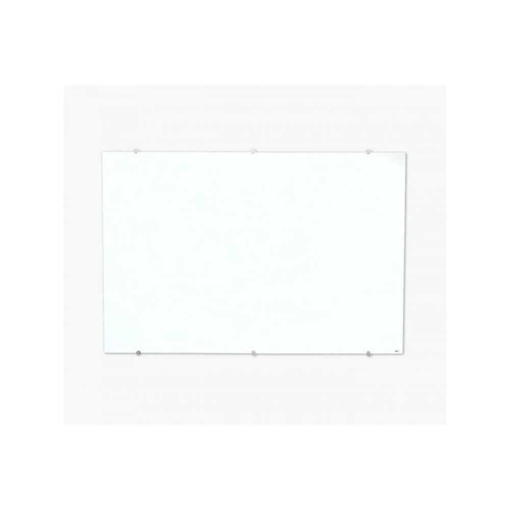 60 x 40 Magnetic Wall-Mounted Glass Board. Picture 1