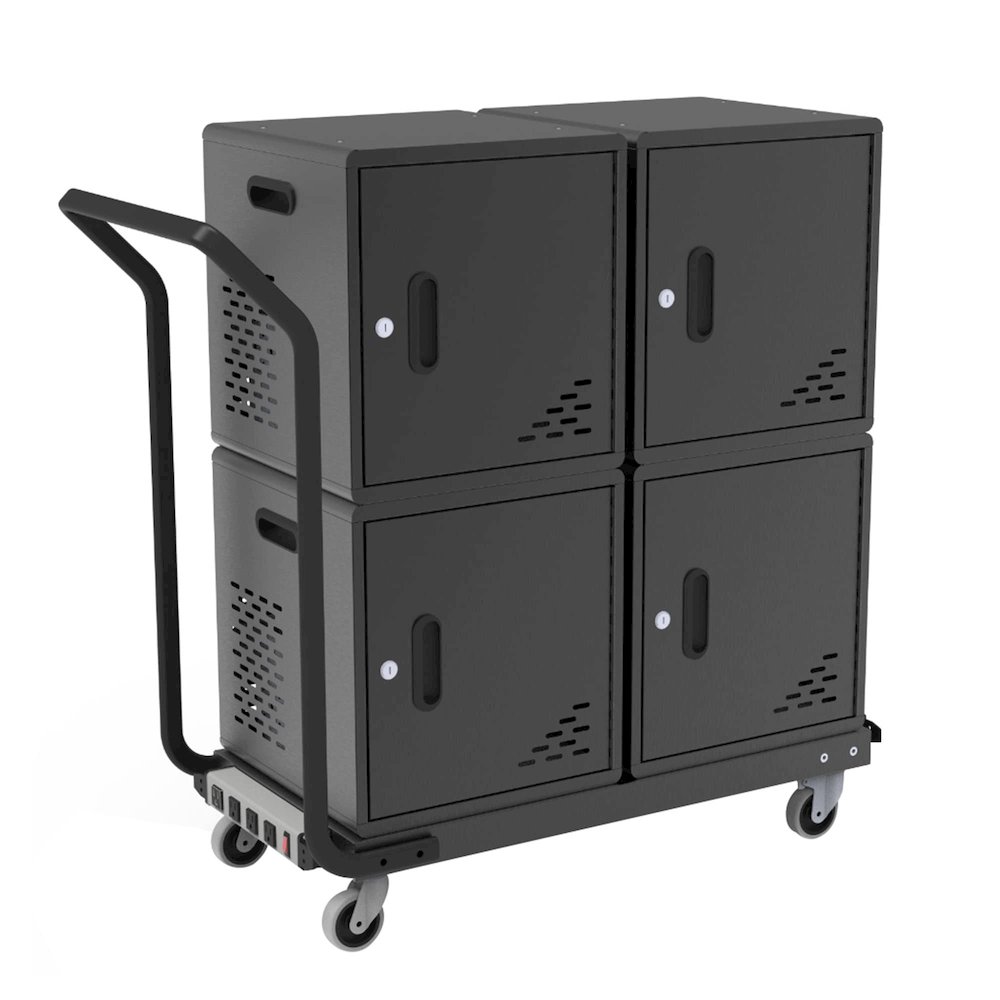 4 Modular Charging Cabinets w/Double Platform. Picture 1