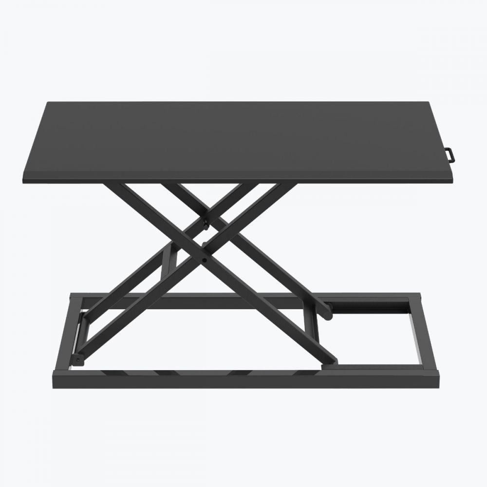 Pneumatic Standing DeskConverter - Black. Picture 1
