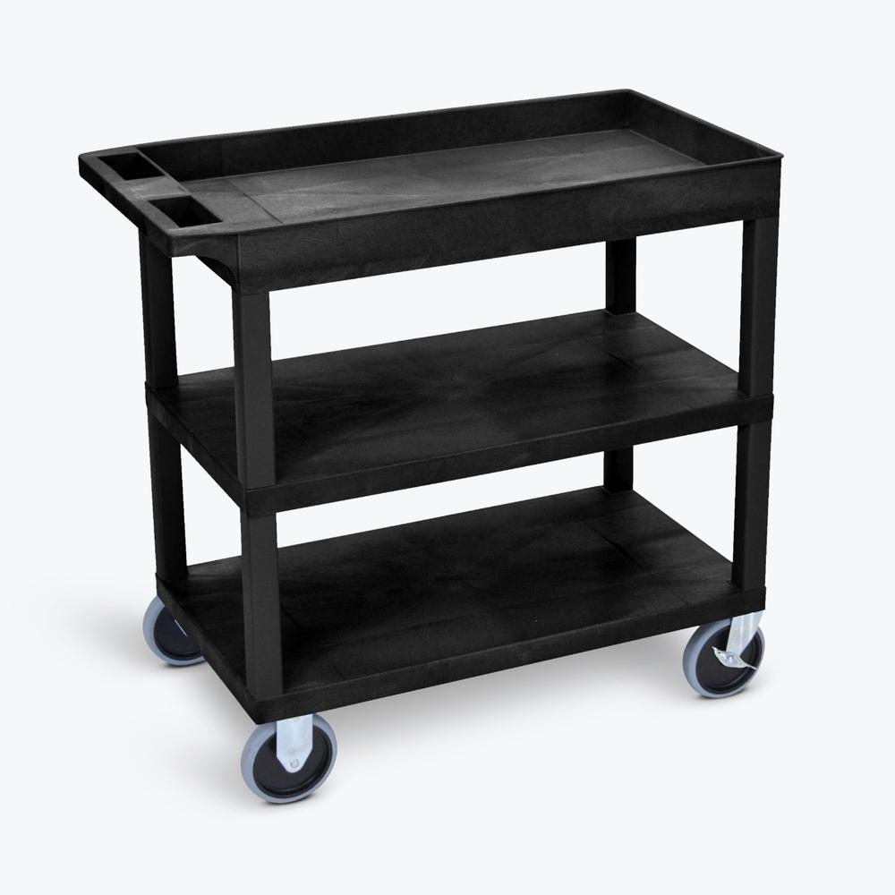 Black 18X32 F/T/T Cart Hd. Picture 1
