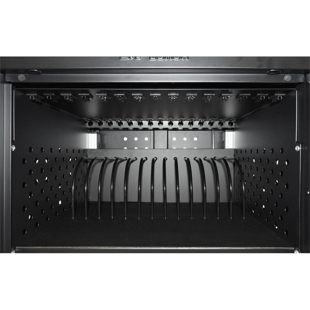 Black 30 Computer Tablet Charging Cart. Picture 4