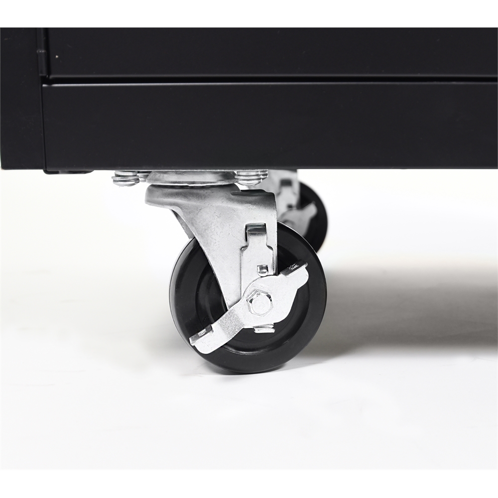 Black 24 Laptop Computer Charging Cart. Picture 6