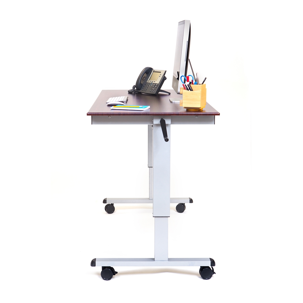Standup-CF60-DW 60" Crank Adjustable Stand Up Desk. Picture 4