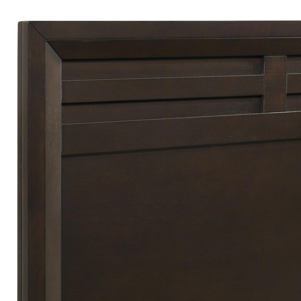 Warren Twin Panel 3PC Bedroom Set in Merlot. Picture 8