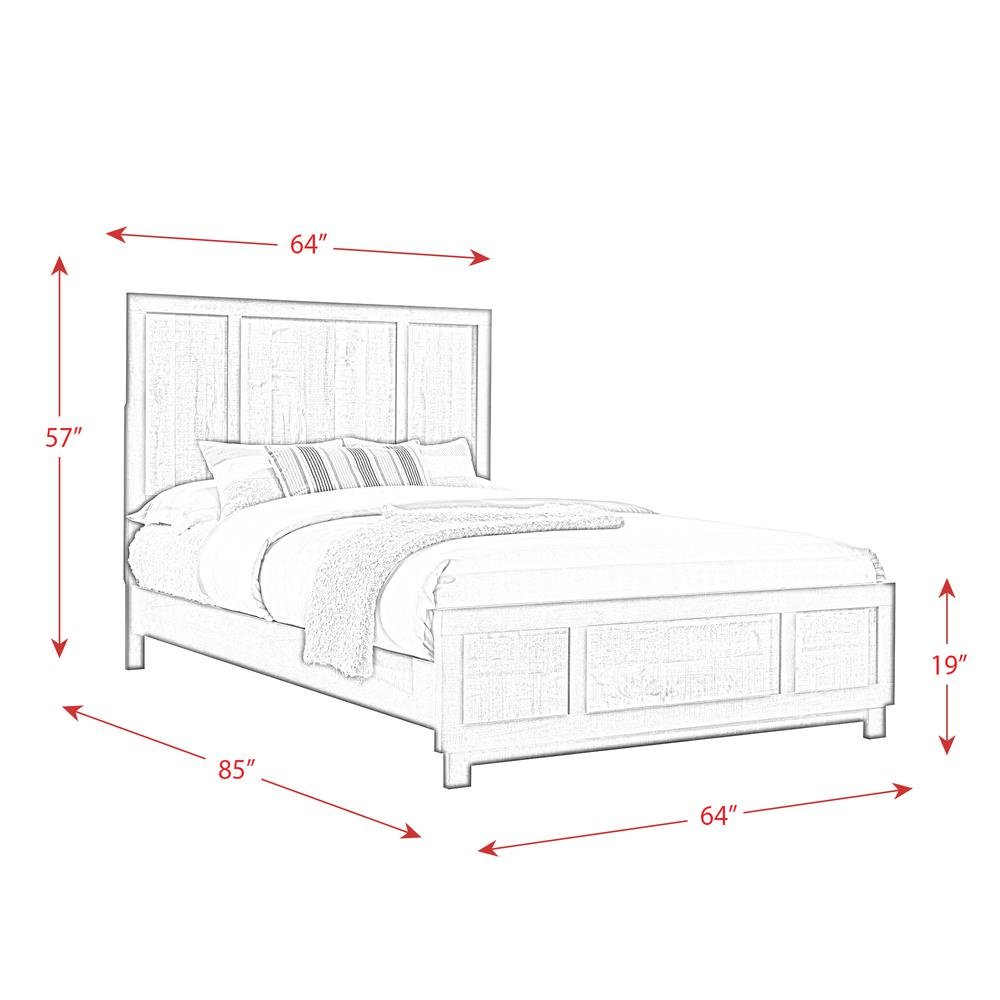 Harrison Queen Panel Bed. Picture 4