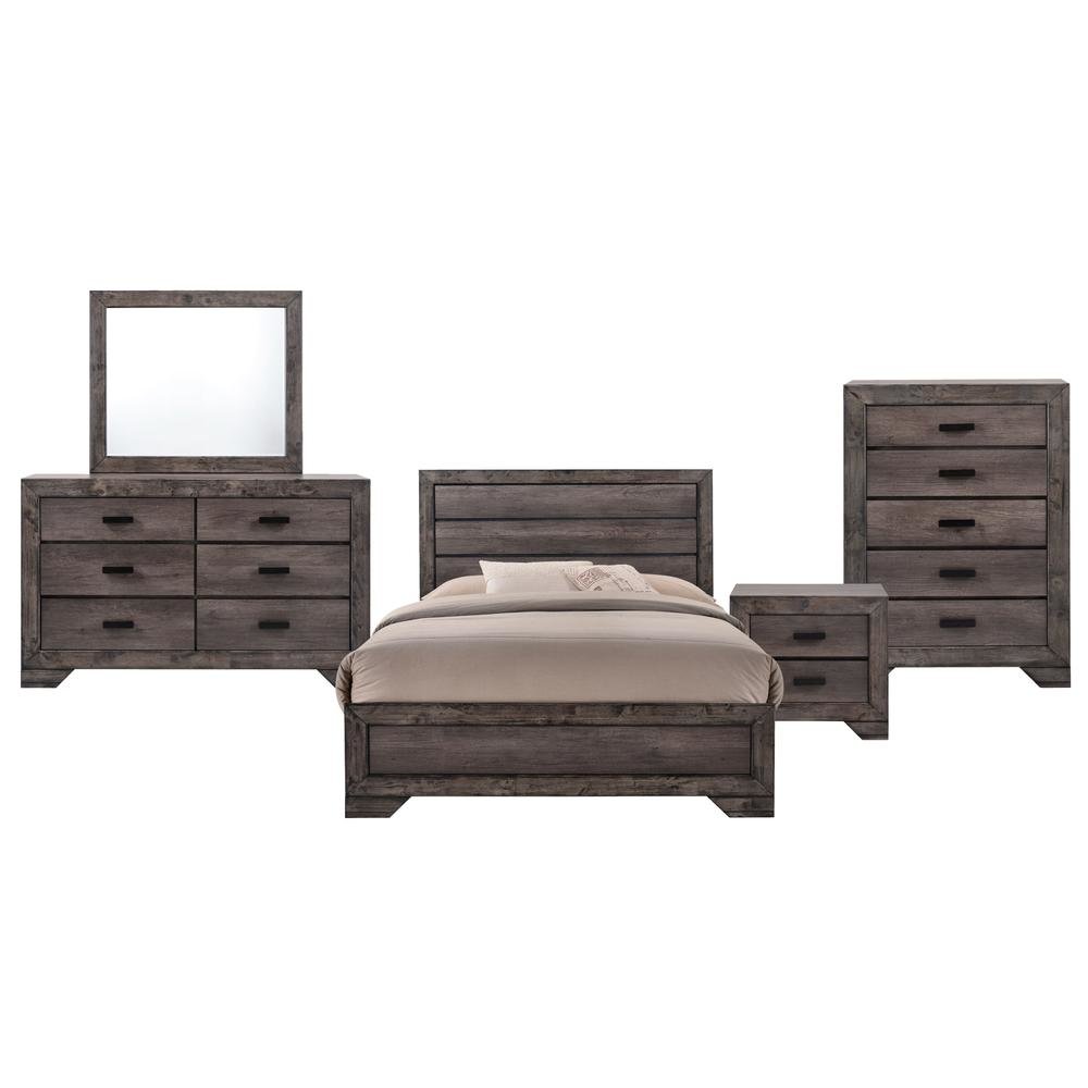 Grayson Queen Panel Bed. Picture 6