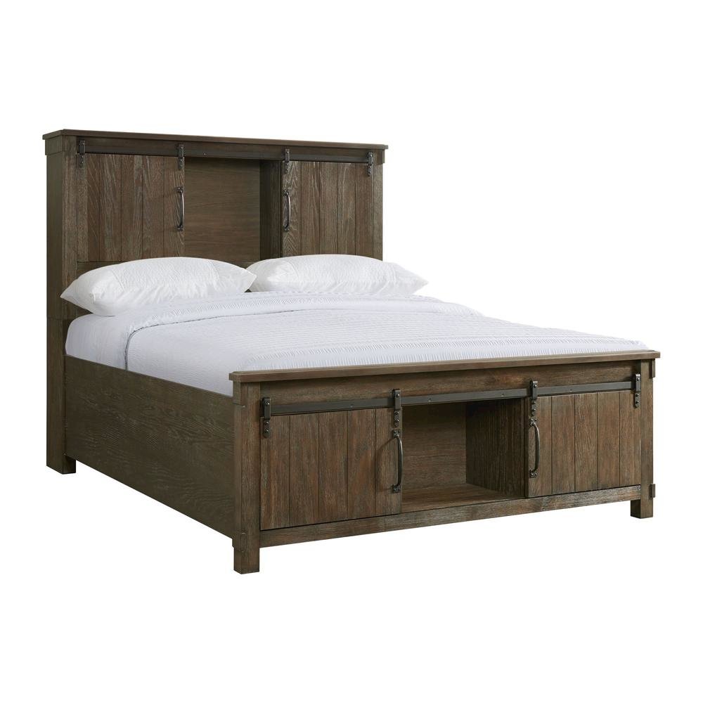 Jack Queen Platform Storage Bed. Picture 1