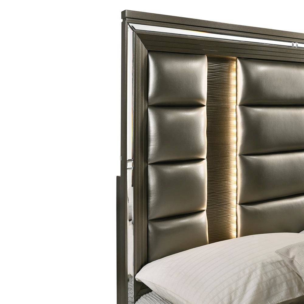 Charlotte 2-Drawer King Storage Bed. Picture 4