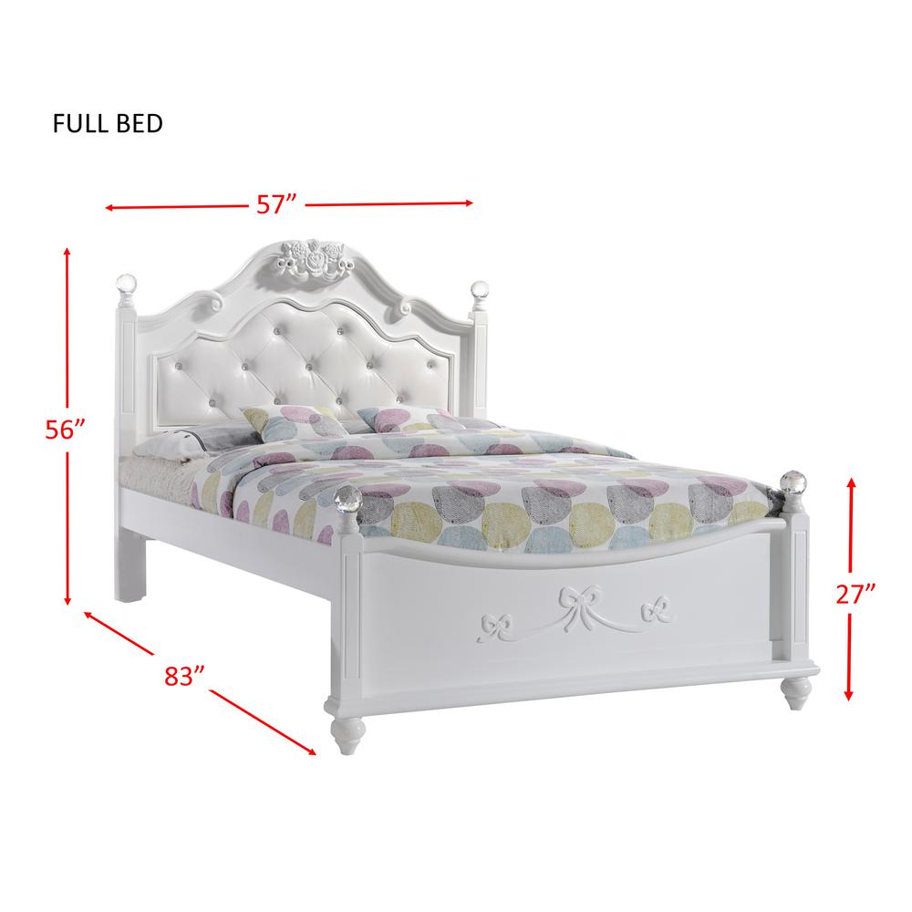Annie Full Platform 3PC Bedroom Set. Picture 14