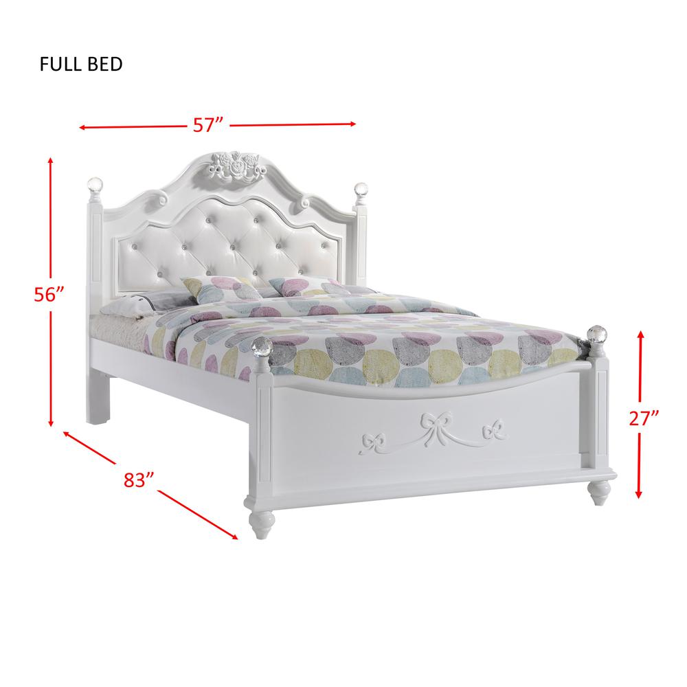 Annie Full Platform 6PC Bedroom Set. Picture 18