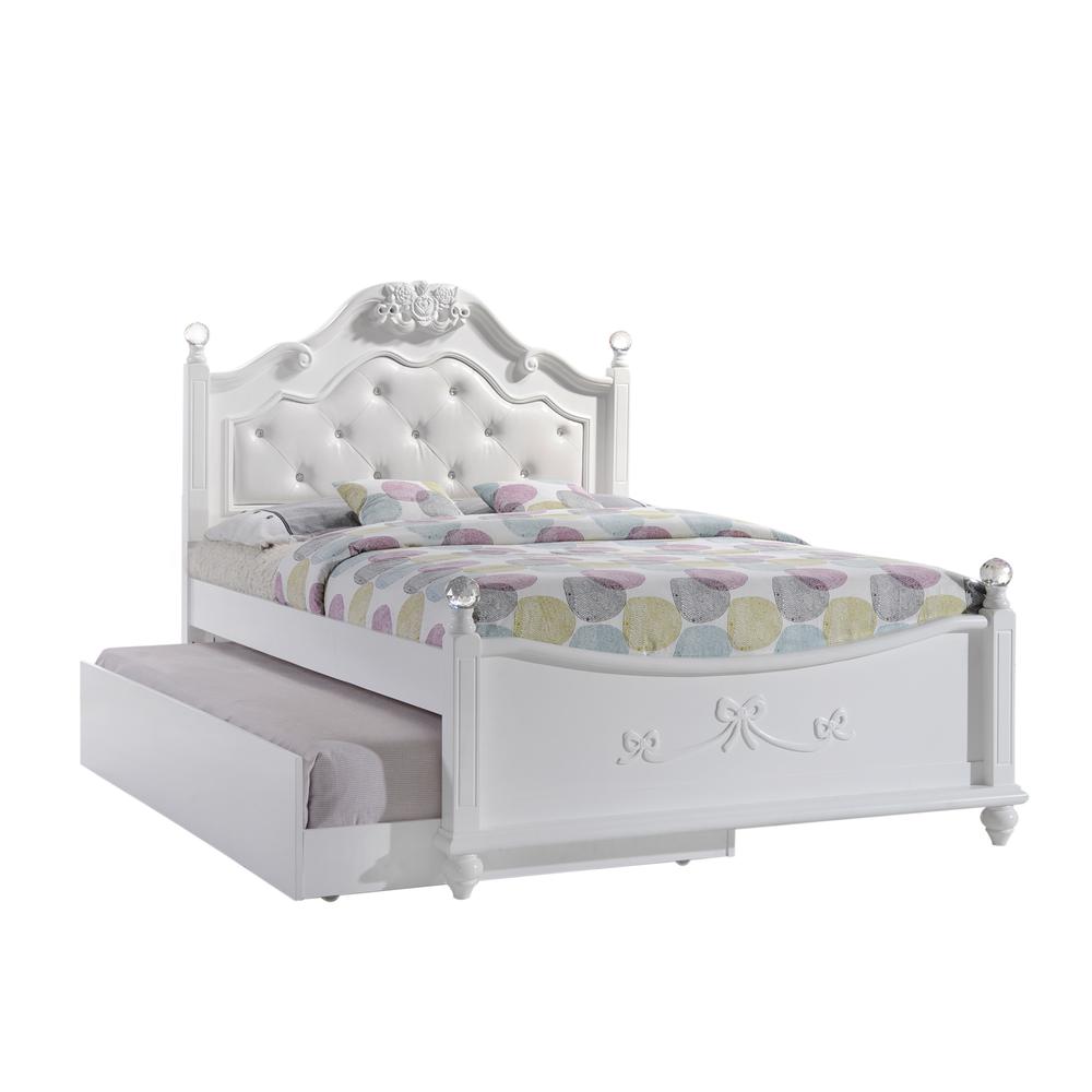 Annie Full Platform 3PC Bedroom Set w/ Storage Trundle. Picture 20