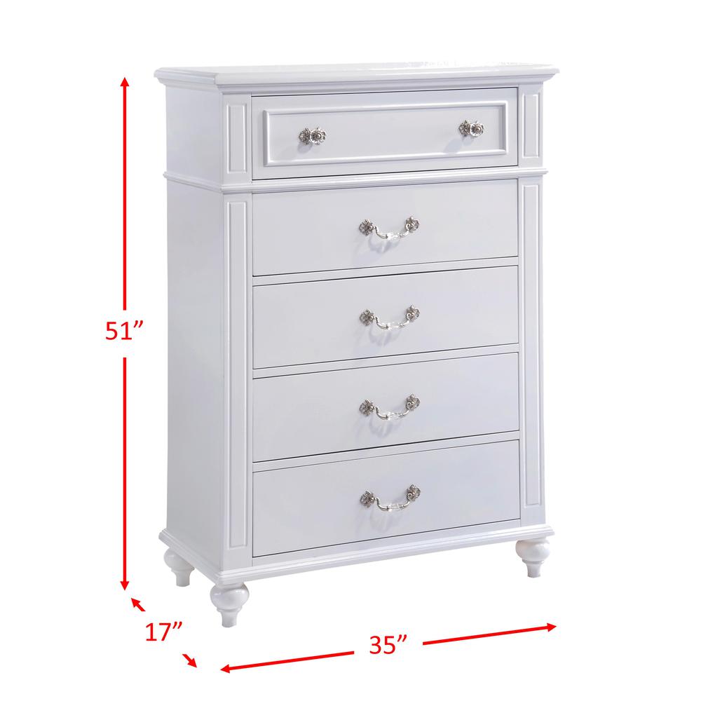 Annie Full Platform 5PC Bedroom Set w/ Storage Trundle. Picture 23