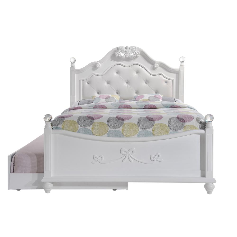 Annie Full Platform 5PC Bedroom Set w/ Storage Trundle. Picture 25