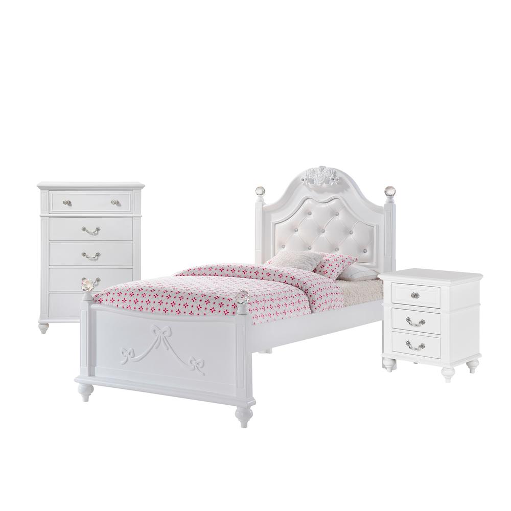 Annie Twin Platform 3PC Bedroom Set. Picture 15
