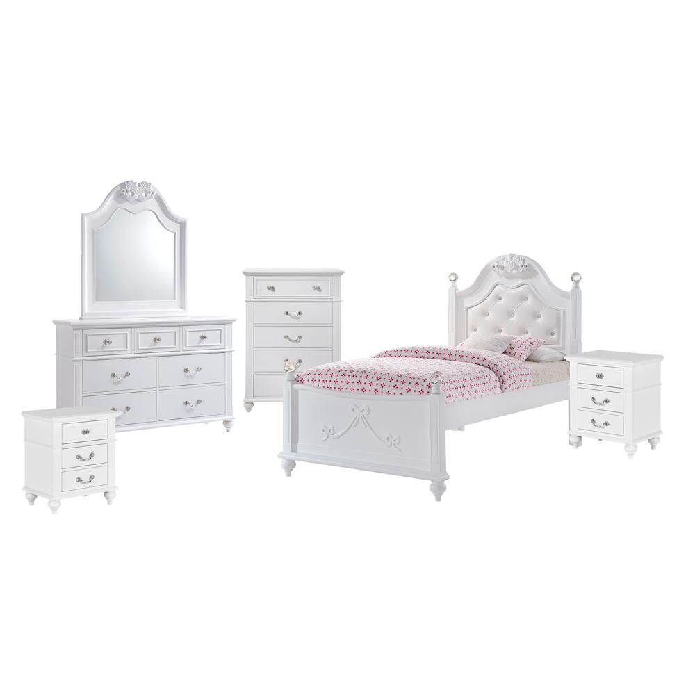 Annie Twin Platform 6PC Bedroom Set. Picture 18