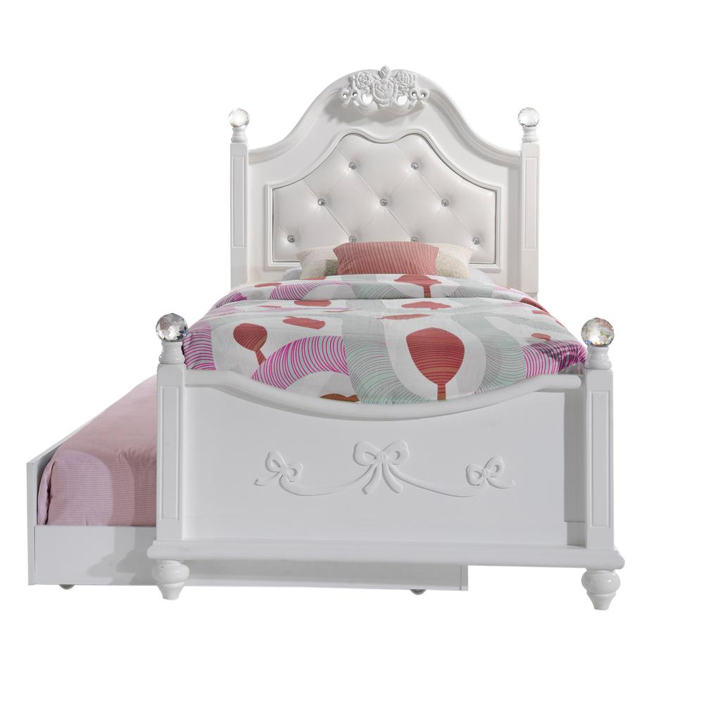 Annie Twin Platform 4PC Bedroom Set w/ Storage Trundle. Picture 3