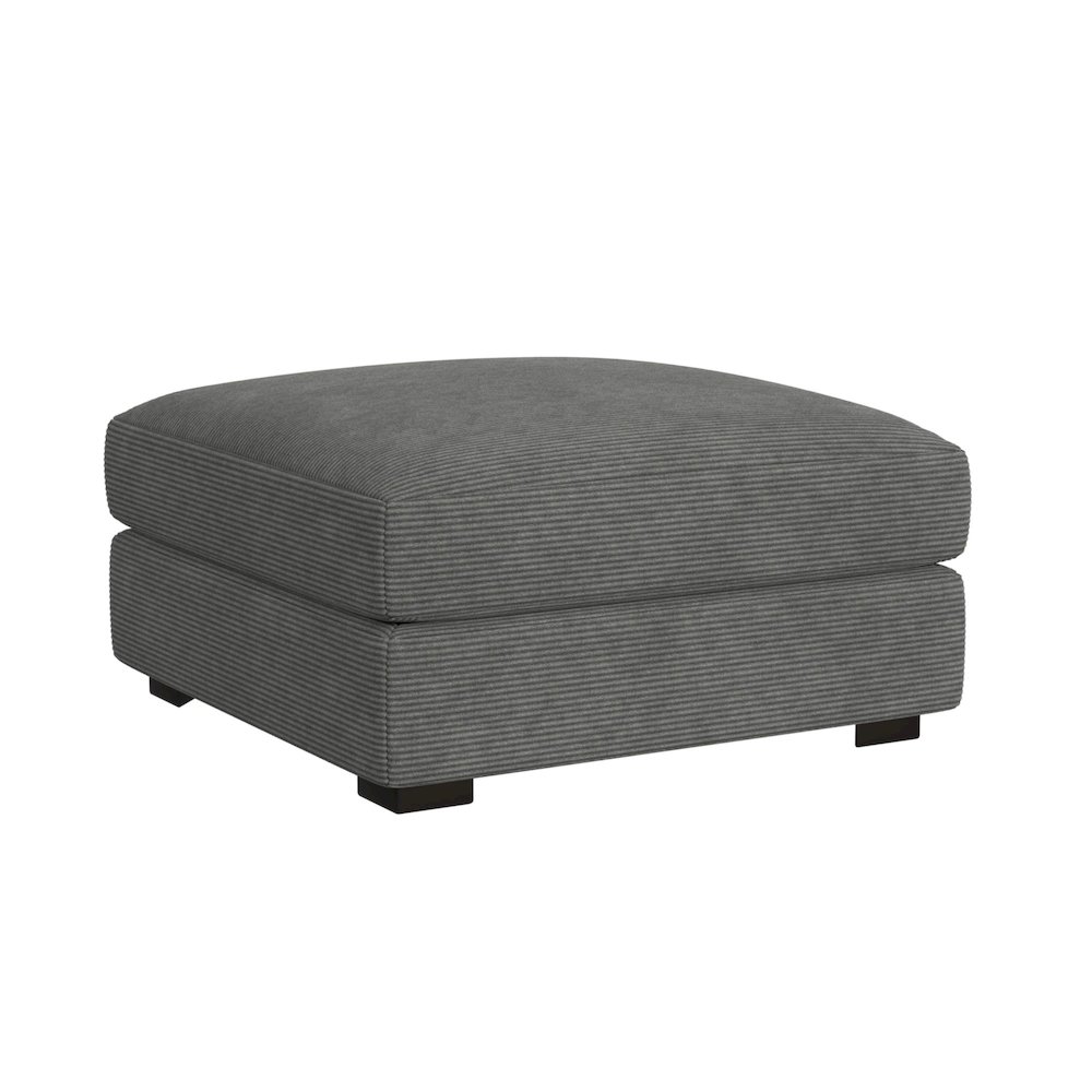 Mesa Modular 7PC Sectional Set with RHF Chaise in Steno Charcoal. Picture 4