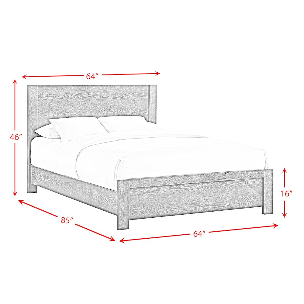 Ardmore Bend Queen Bed in Black. Picture 8