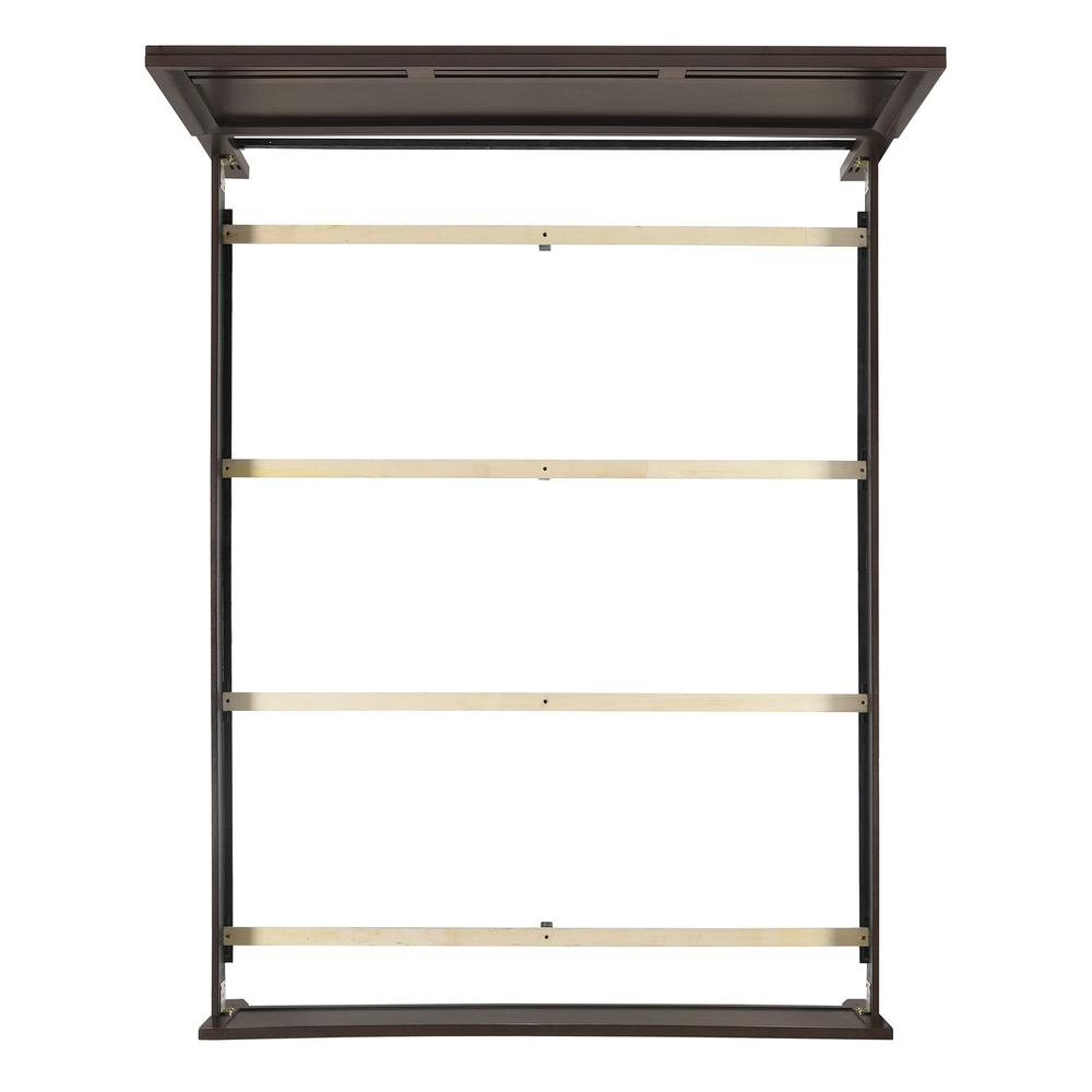 Warren Queen Panel Bed in Merlot. Picture 6