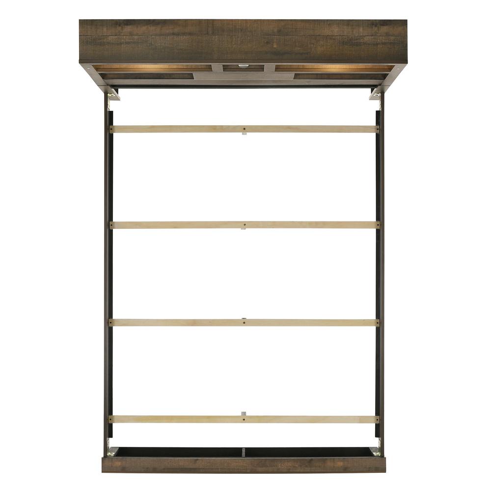 Beckett King Bookcase Panel 3PC Bedroom Set with Bluetooth. Picture 3