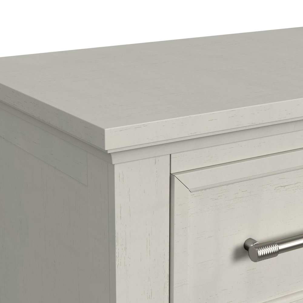 Canterbury Twin Panel 3PC Bedroom Set in Ivory. Picture 7