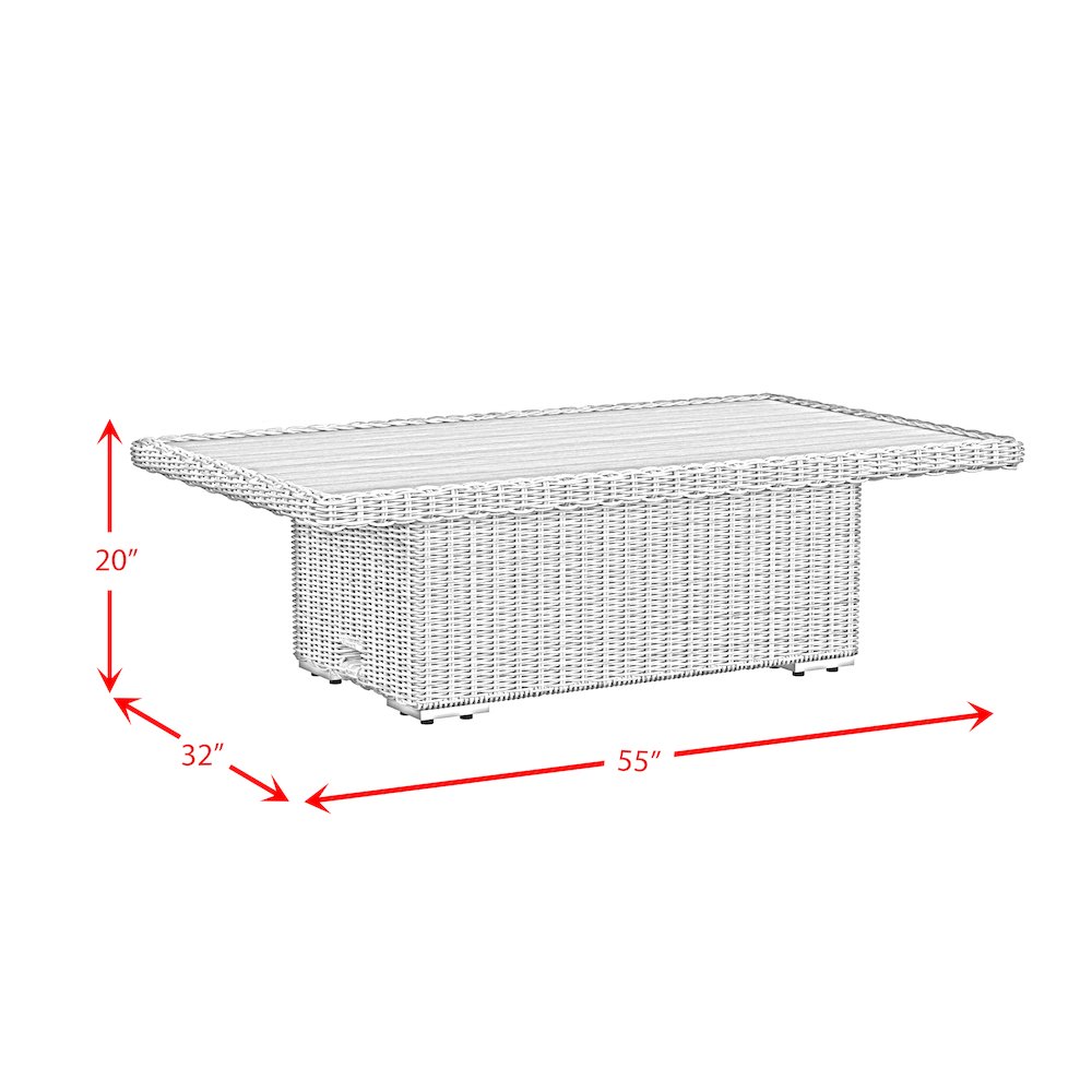 Carmona Coffee Table - Natural. Picture 8