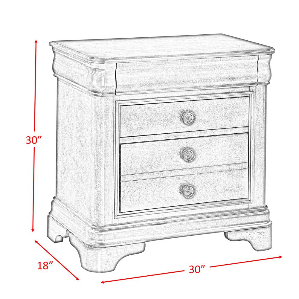 Conley Cherry Queen Sleigh Bed. Picture 59