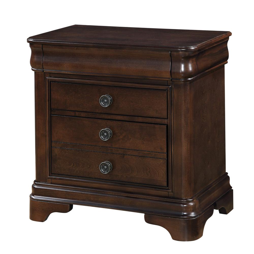 Conley Cherry Queen Sleigh Bed. Picture 64