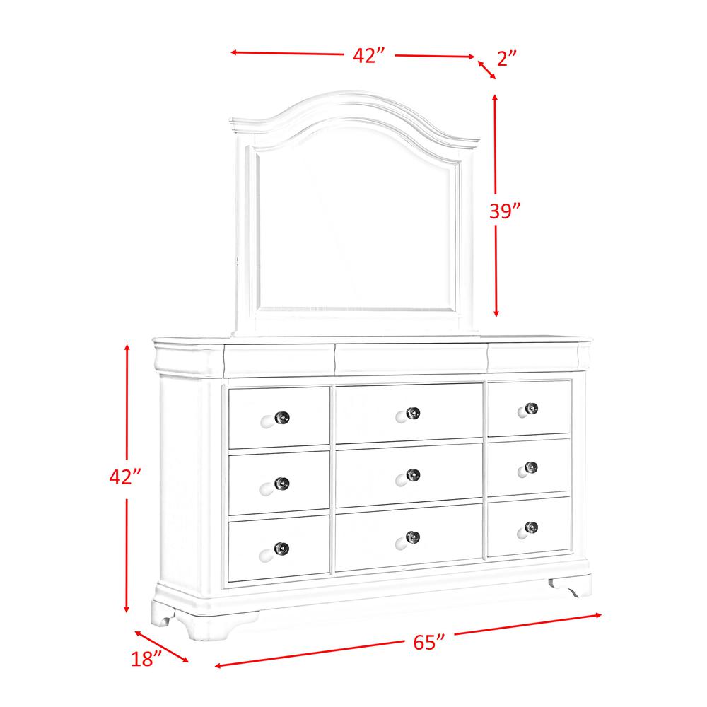 Conley Cherry Queen Sleigh Bed. Picture 69