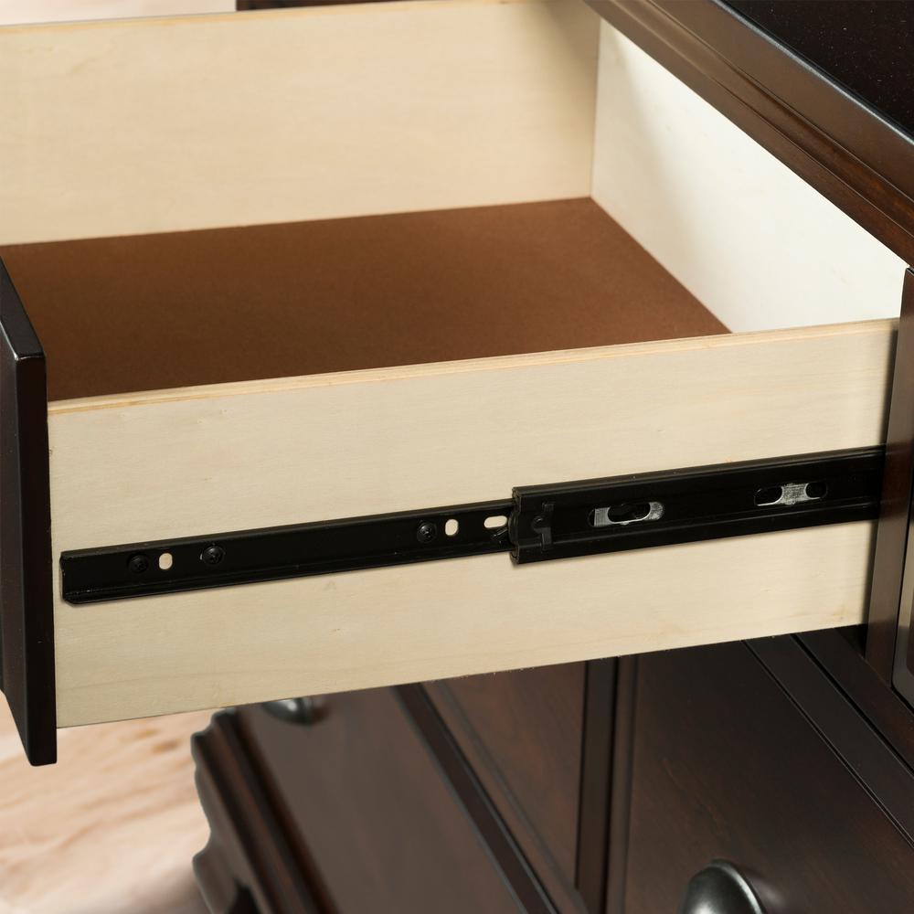 Brinley Cherry Queen Storage Bed. Picture 48