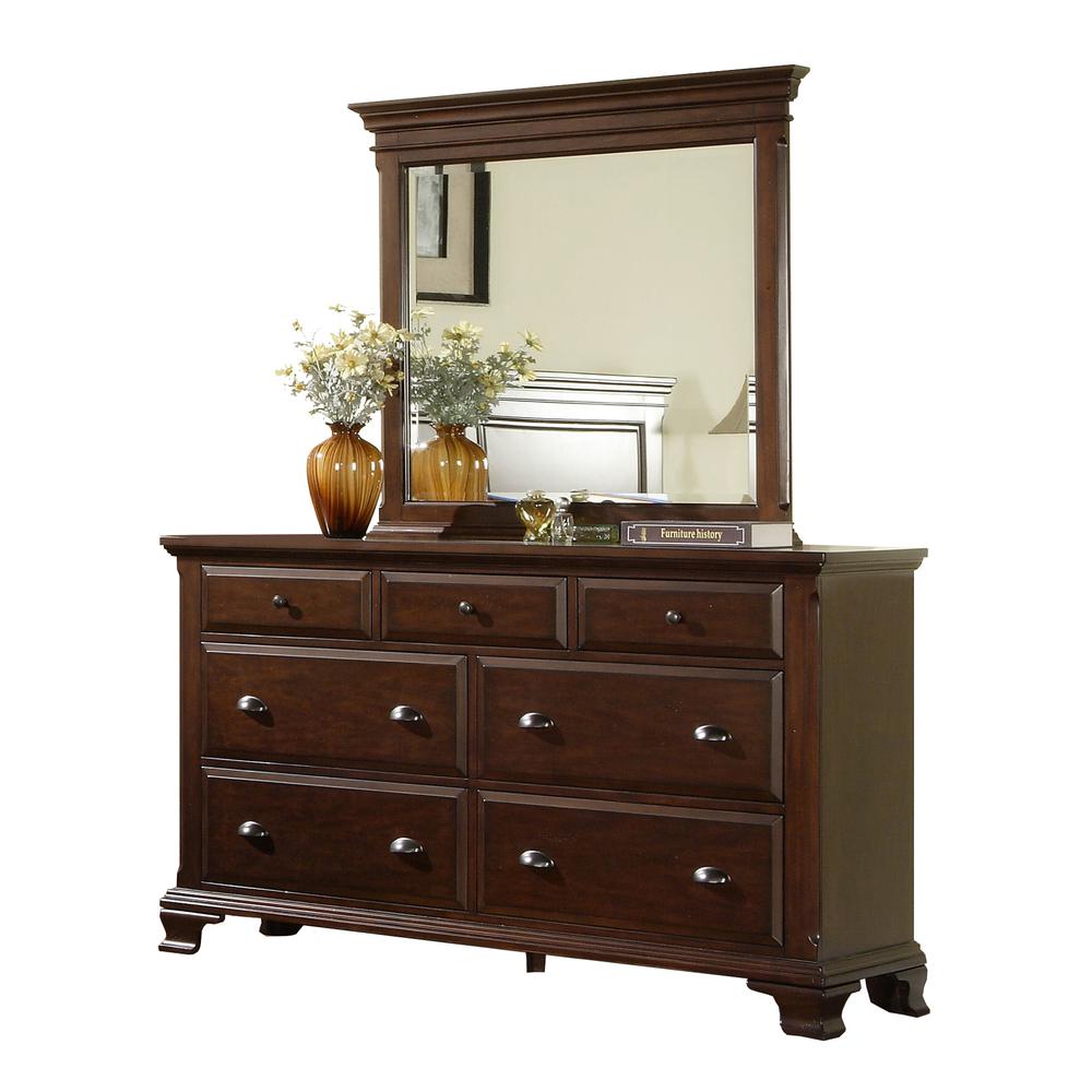 Brinley Cherry Queen Storage Bed. Picture 55