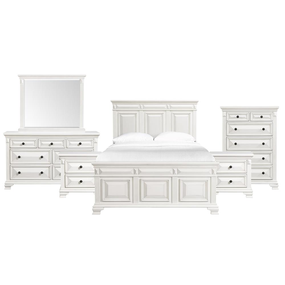 Trent Queen Panel 6PC Bedroom Set. Picture 1