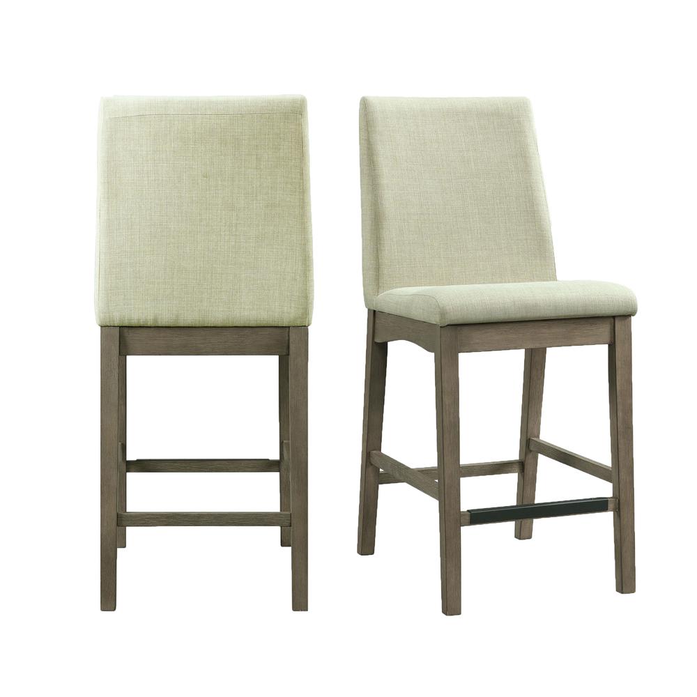Simms Counter Side Chair in Grey. Picture 3