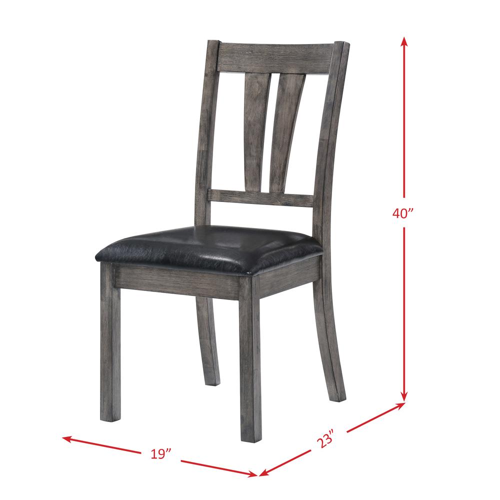 Grayson Dining  with Padded Seats 5PC Set. Picture 16