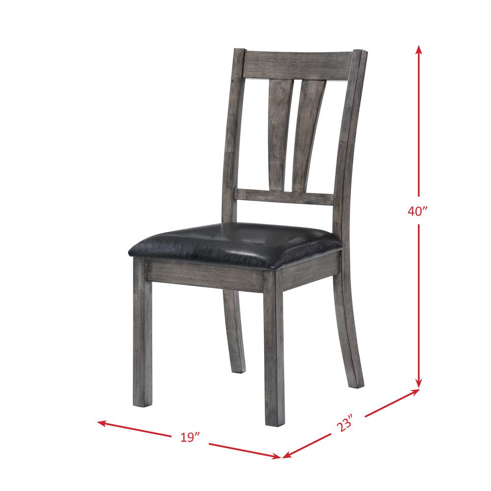 Grayson Dining  with Padded Seats 6PC Set. Picture 21
