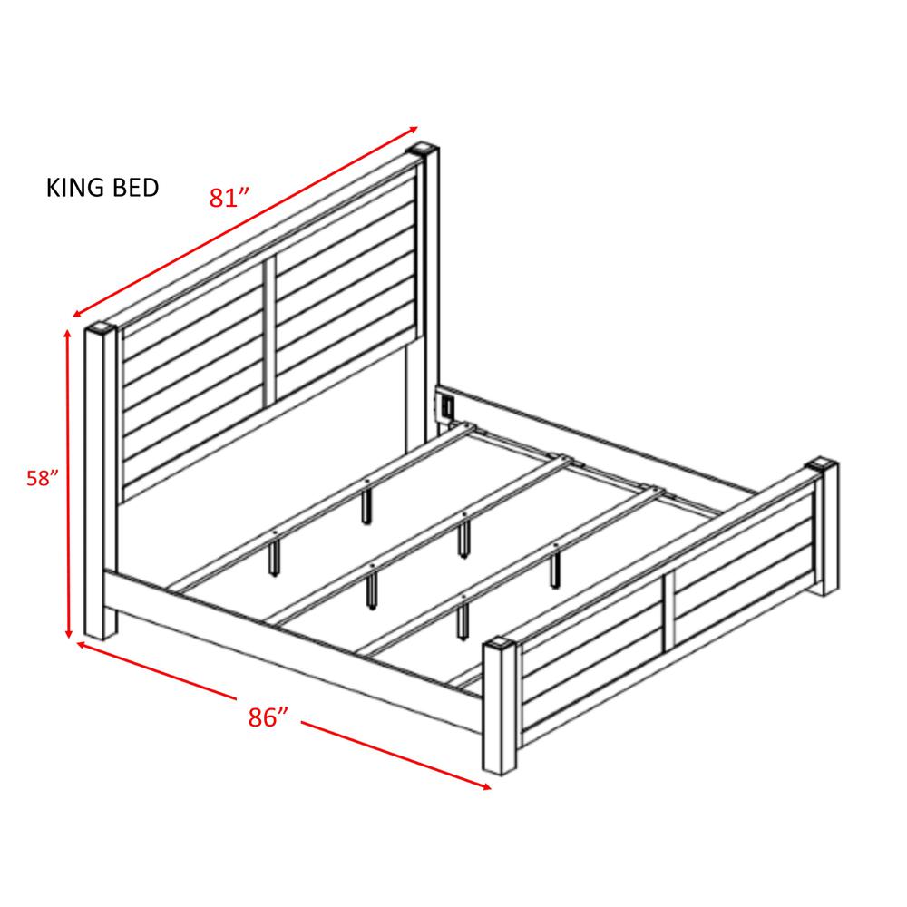 Danner King Panel Bed. Picture 70