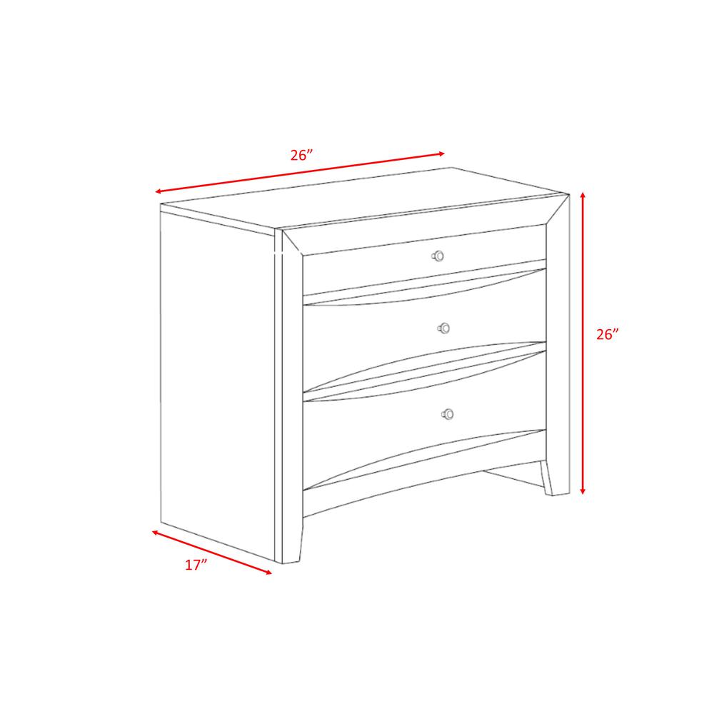 Madison King Storage 5PC Bedroom Set. Picture 14