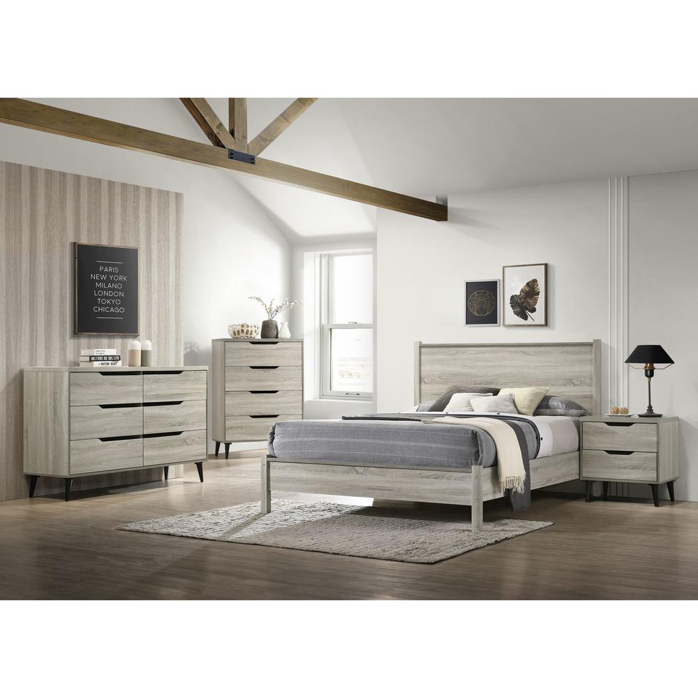 Picket House Furnishings Cohen 6-Drawer Dresser in Grey. Picture 2