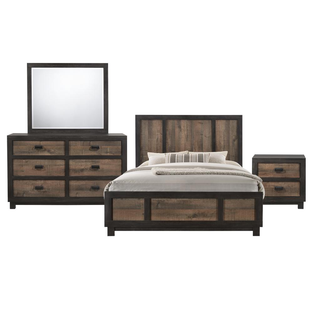 Harrison Full Panel 4PC Bedroom Set. Picture 1