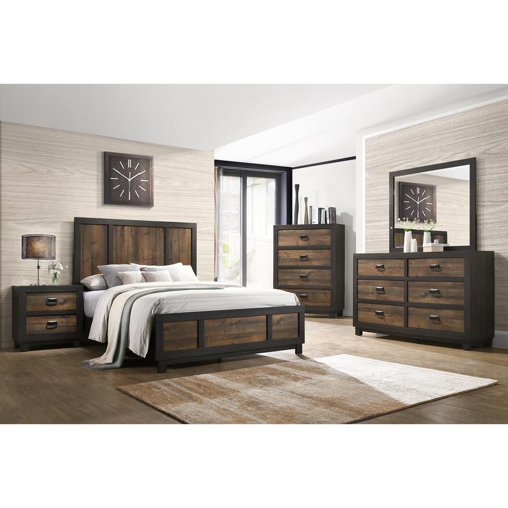Harrison King Panel 4PC Bedroom Set. Picture 12