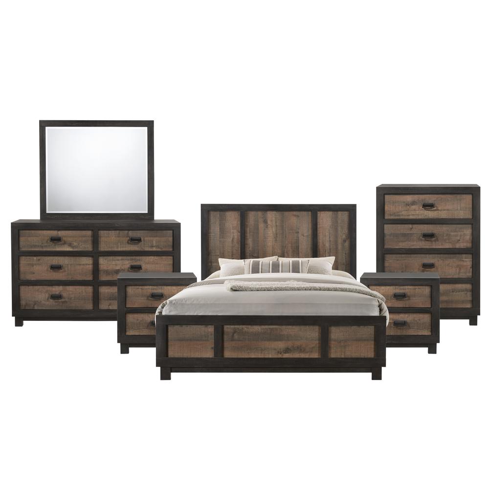 Harrison Queen Panel 6PC Bedroom Set. Picture 1