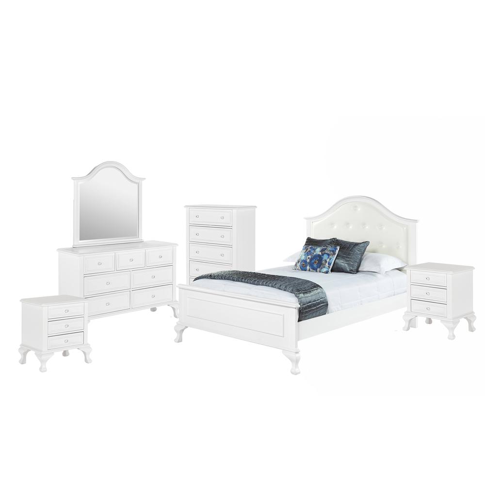 Jenna Full Panel 6PC Bedroom Set. Picture 11