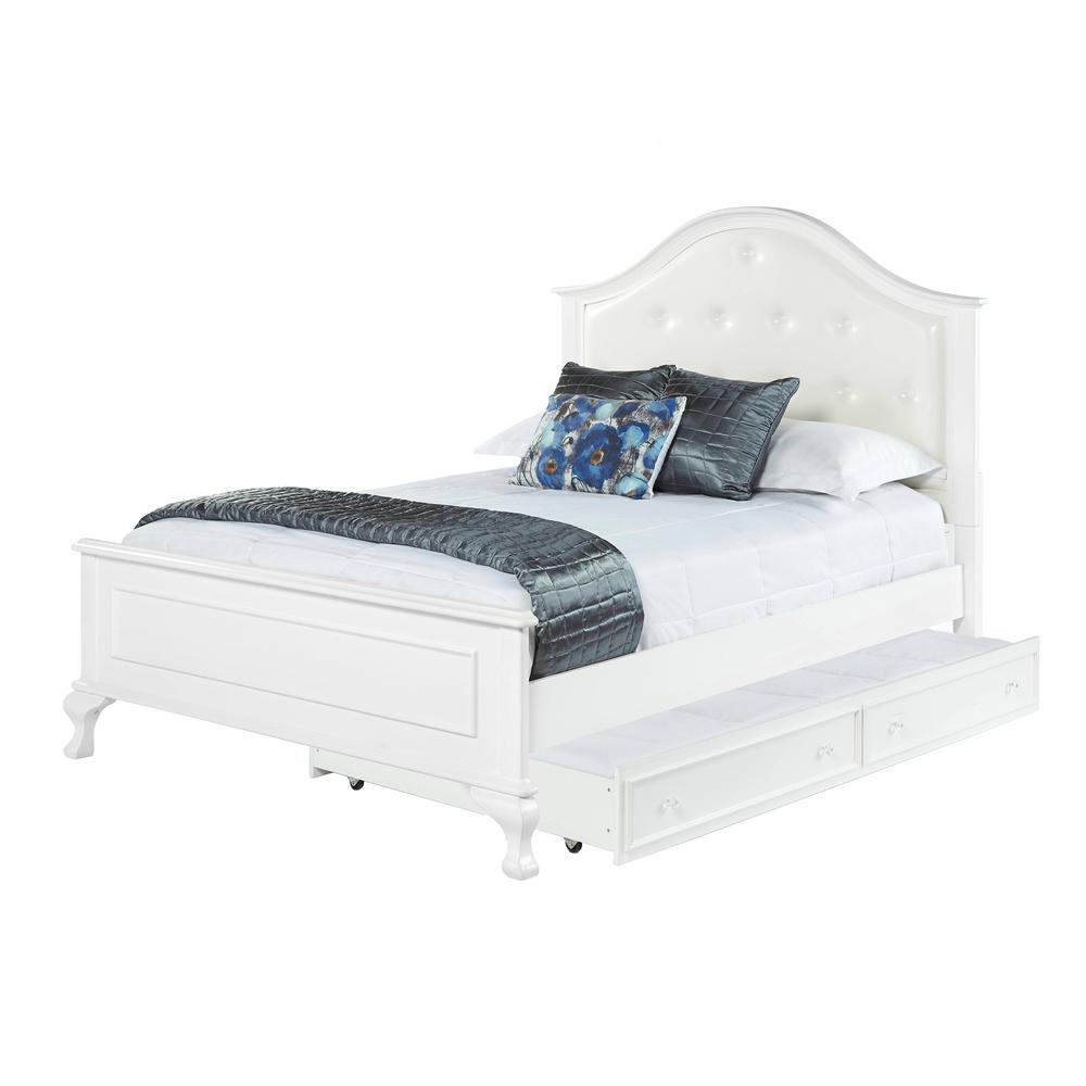 Jenna Full Panel w/ Trundle 3PC Bedroom Set. Picture 10