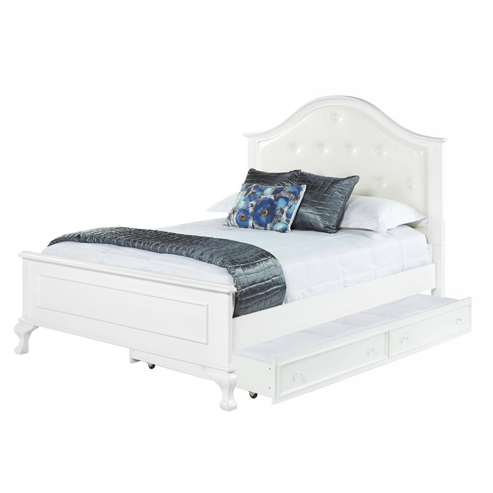 Jenna Full Panel w/ Trundle 6PC Bedroom Set. Picture 13
