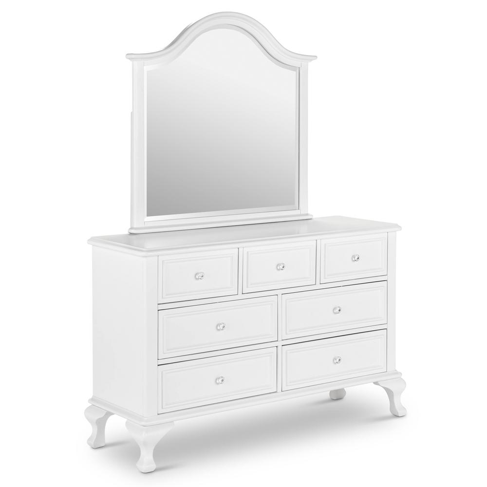 Jenna Full Panel w/ Trundle 6PC Bedroom Set. Picture 14