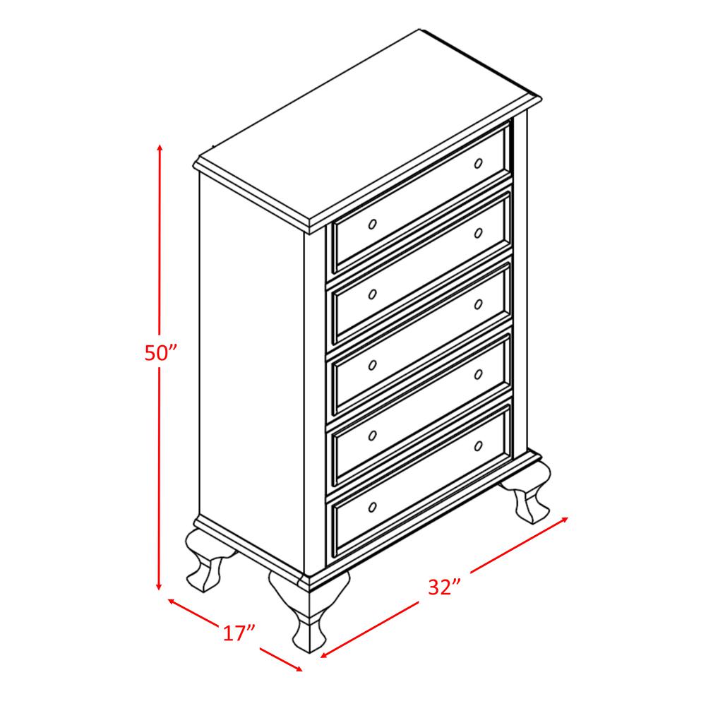 Jenna Twin Panel 6PC Bedroom Set. Picture 13