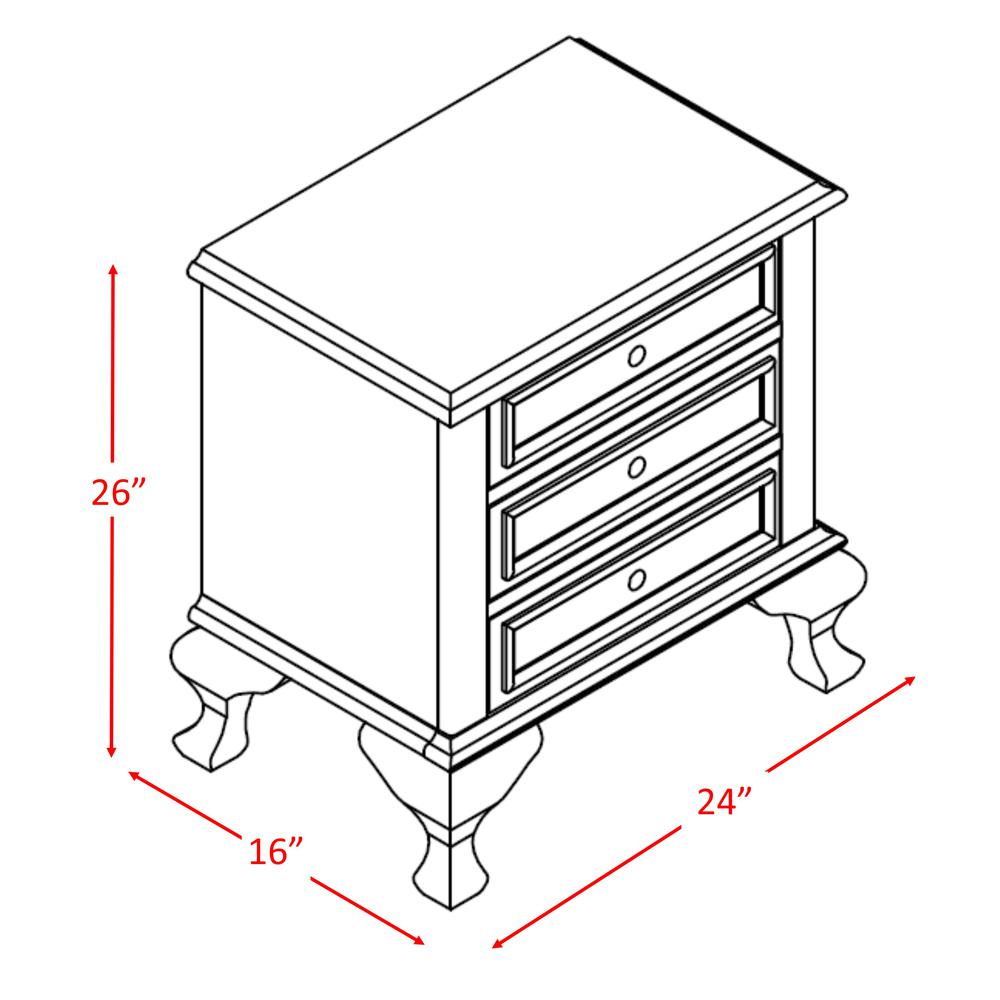 Jenna Twin Panel 6PC Bedroom Set. Picture 14