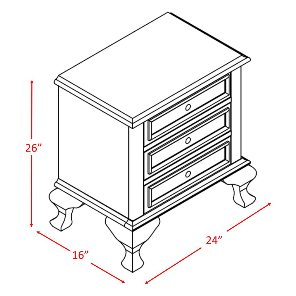 Jenna Twin Panel w/ Trundle 3PC Bedroom Set. Picture 18